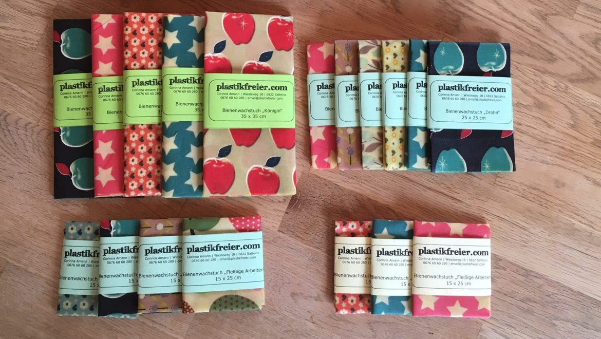 Bunte Bienenwachstücher sorgen für Frühlingsgefühle