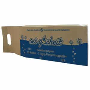 Recycling Toilettenpapier ohne Plastik