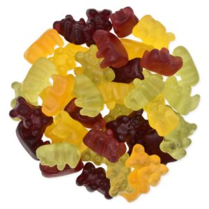 Fruchtgummi (Gummibärchen ohne Gelatine), Bio